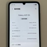 ���������¡��� Galaxy A25 5G SCG33 �֥�å� SIM���å������
