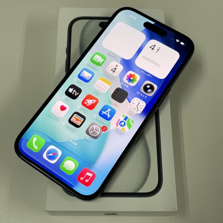 ���������¡��� iPhone 15 128GB �֥�å� SIM���å������