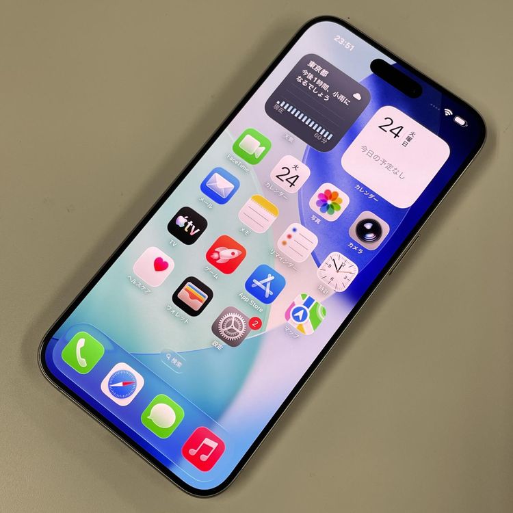 ���������¡��� iPhone 15 Pro Max 256GB �ۥ磻�ȥ����˥��� SIM���å������
