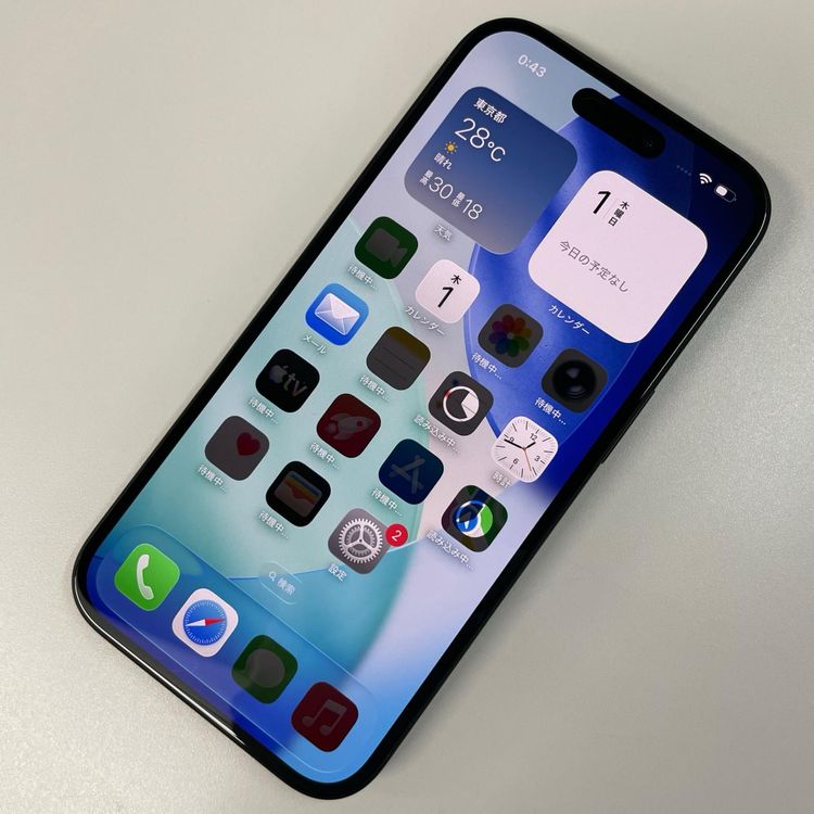 ���������¡��� iPhone 16 128GB �֥�å� SIM���å������