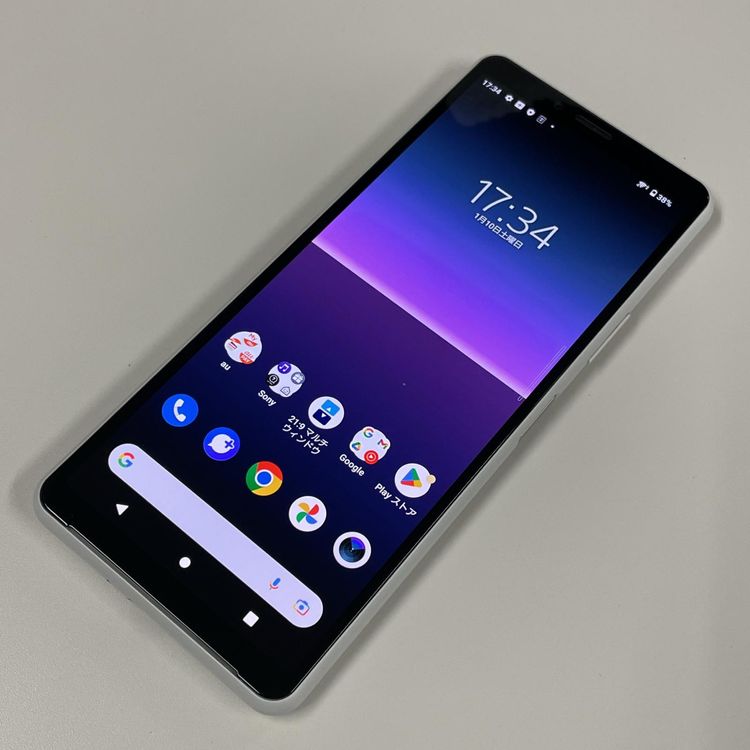 ���������¡��� Xperia 10 II SOV43 �ۥ磻�� SIM���å������