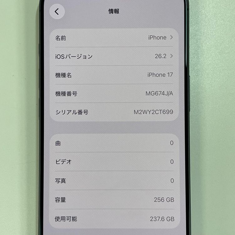 iPhone 17 256GB �֥�å� SIM���å������