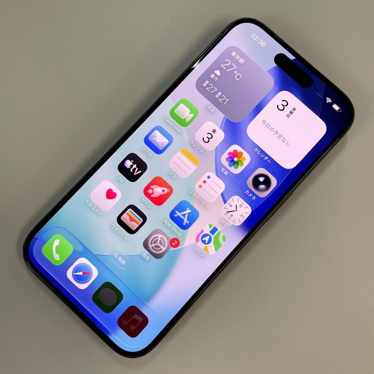 ���������¡��� iPhone 15 Pro 128GB �֥�å������˥��� SIM���å������