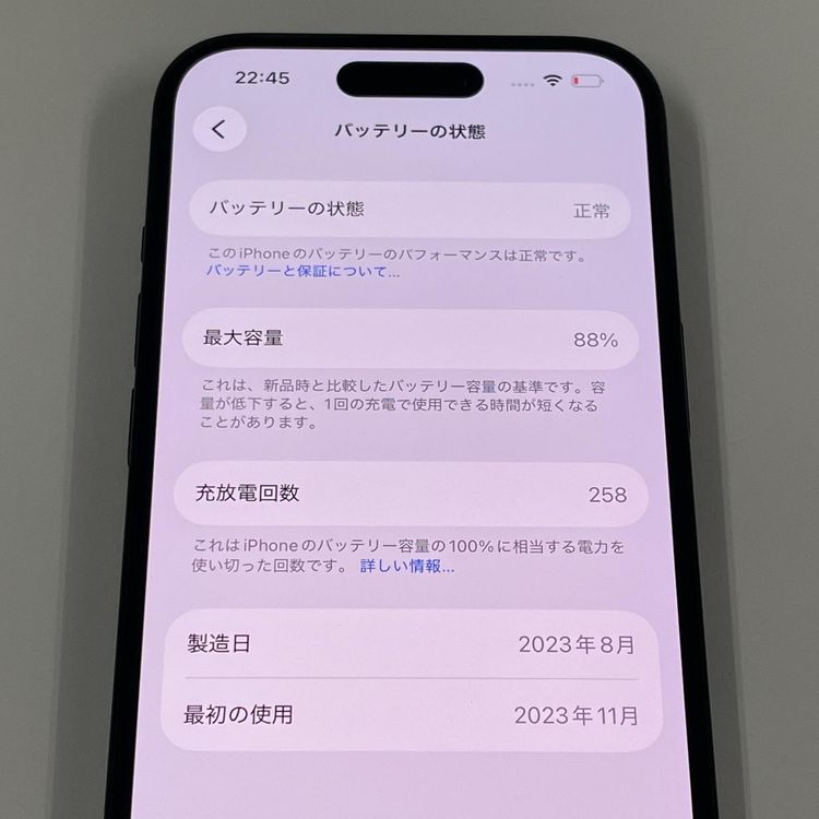 ���������¡��� iPhone 15 128GB �֥�å� SIM���å������