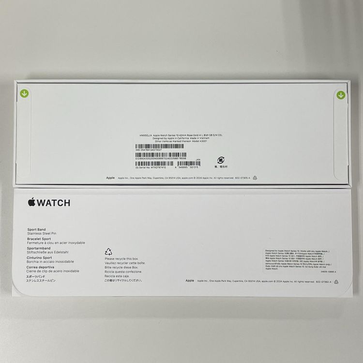 Apple Watch Apple Watch Series 10 42mm GPS+Cellular ����ߥ˥��� ������������� SIM���å������
