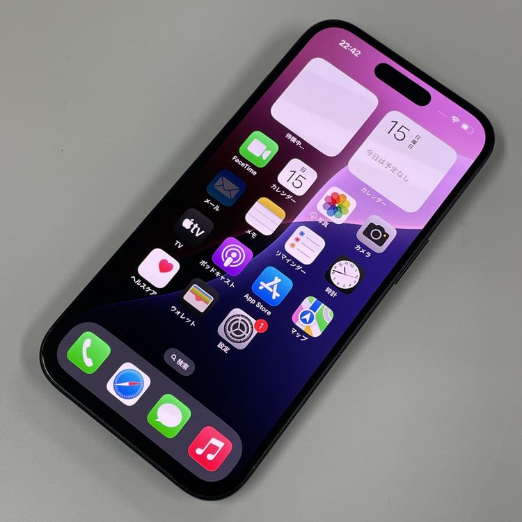 ���������¡��� iPhone 15 128GB �֥�å� SIM���å������