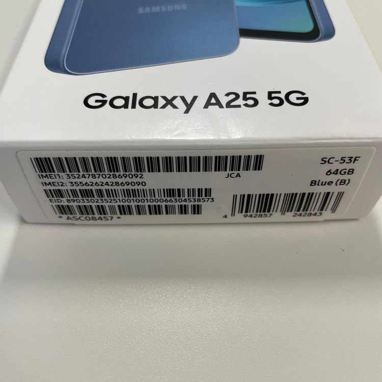 ���������¡��� Galaxy A25 5G SC-53F �֥롼 SIM���å������