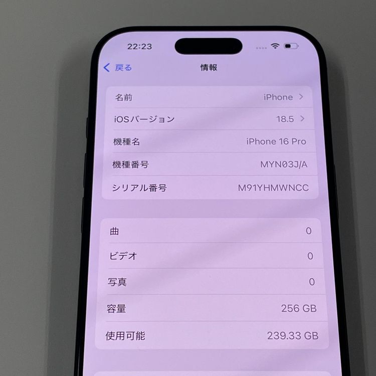 iPhone 16 Pro 256GB ֥å˥ SIMå