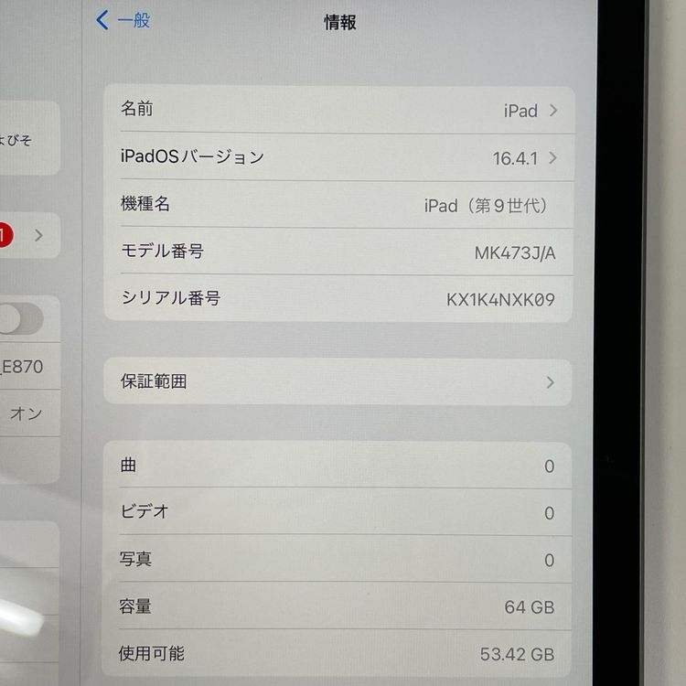 iPad ��9���� WiFi+Cellular 64GB ���ڡ������쥤 SIM���å������