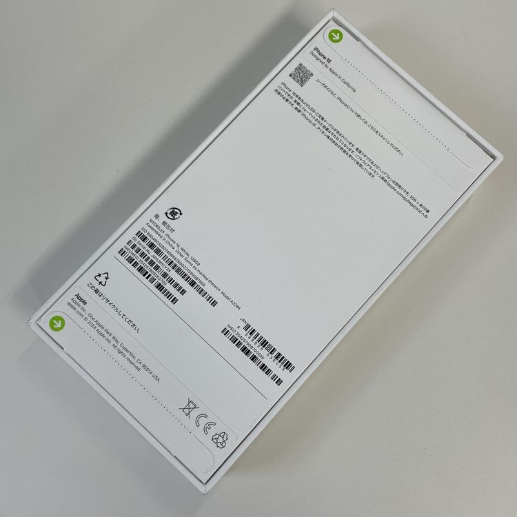 iPhone 16 128GB �ۥ磻�� SIM���å������