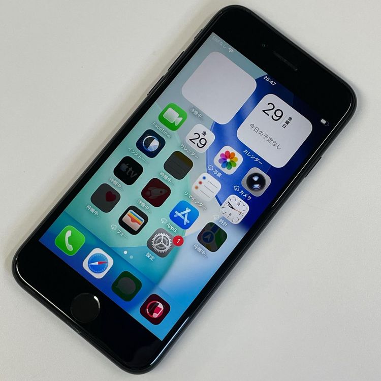 ���������¡��� iPhone SE(��2����) 64GB �֥�å� SIM���å������