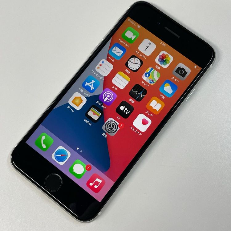 ���������¡��� iPhone SE(��2����) 128GB �ۥ磻�� SIM���å������