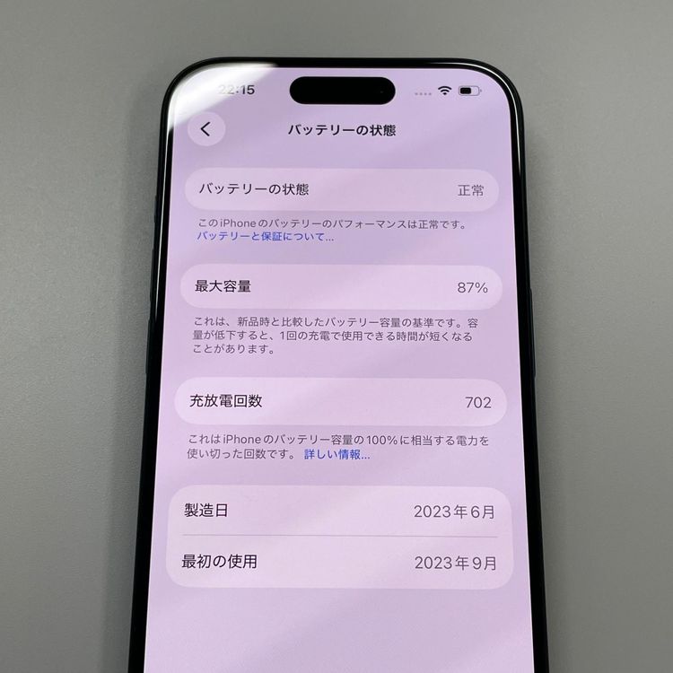 ���������¡��� iPhone 15 Pro 128GB �֥롼�����˥��� SIM���å������
