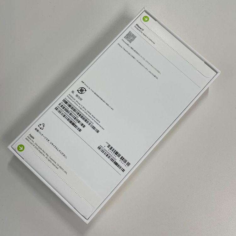 iPhone 17 256GB �ۥ磻�� SIM���å������