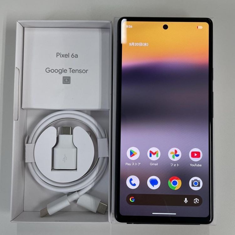 ���������¡��� Google Pixel 6a Pixel 6a Charcoal SIM���å������