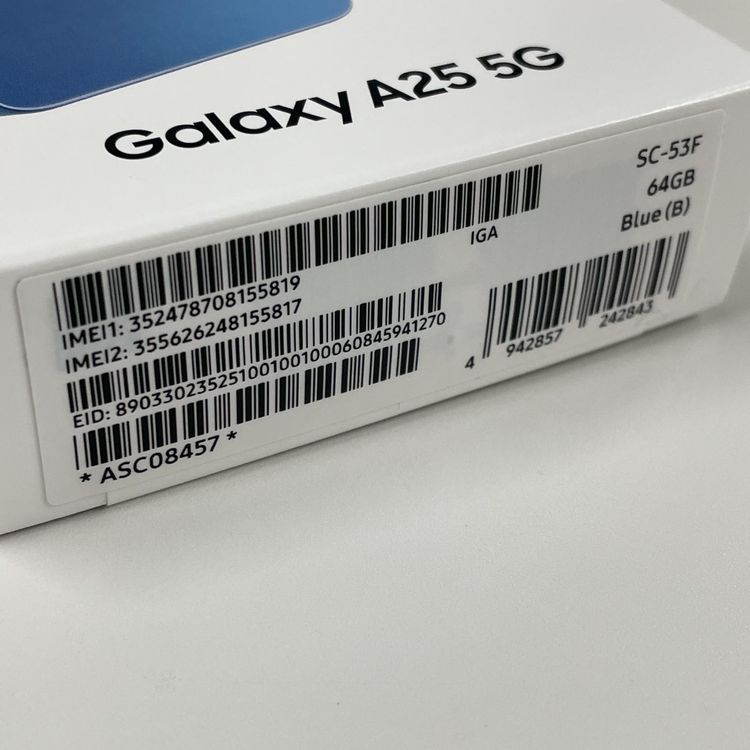 ¡ Galaxy A25 5G SC-53F ֥롼 SIMå