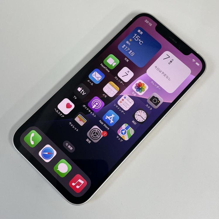 ���������¡��� iPhone 12 128GB �ۥ磻�� SIM���å������