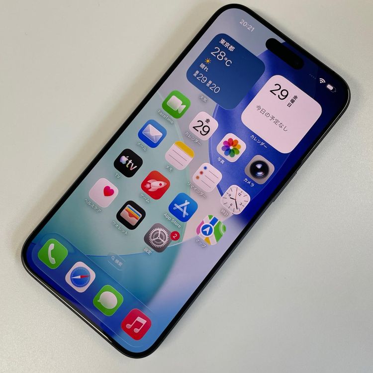 ���������¡��� iPhone 15 Pro Max 256GB �֥�å������˥��� SIM���å������