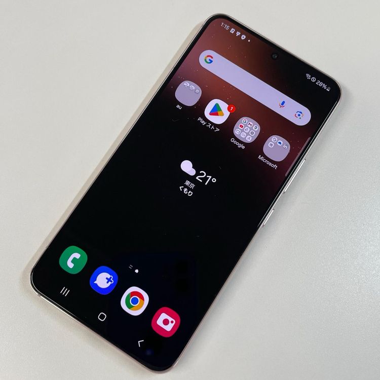 ���������¡��� Galaxy S22 SCG13 �ԥ󥯥������ SIM���å������