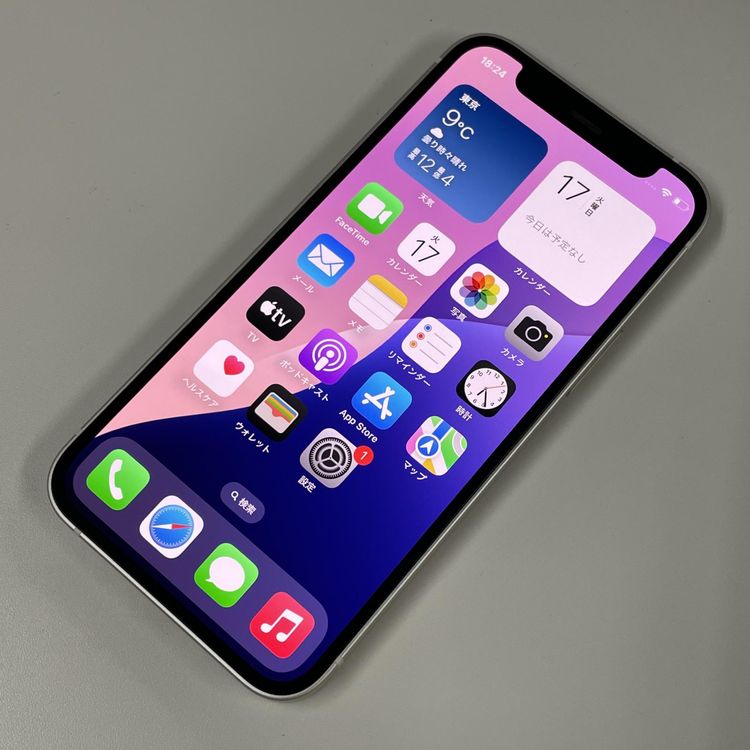 ���������¡��� iPhone 12 mini 64GB �ۥ磻�� SIM���å������