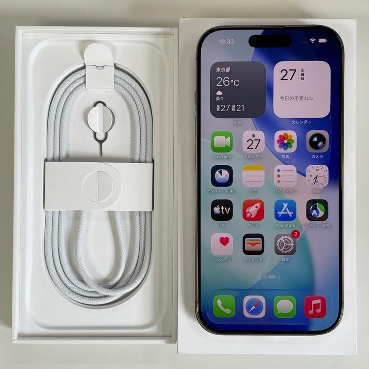 ���������¡��� iPhone 16 Pro 128GB �ǥ����ȥ����˥��� SIM���å������