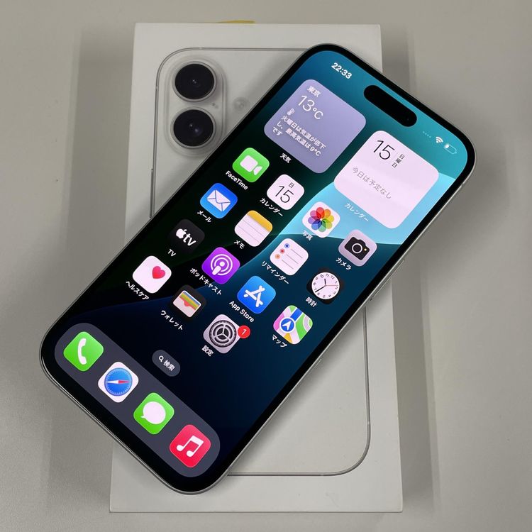 iPhone 16 256GB �ۥ磻�� SIM���å������