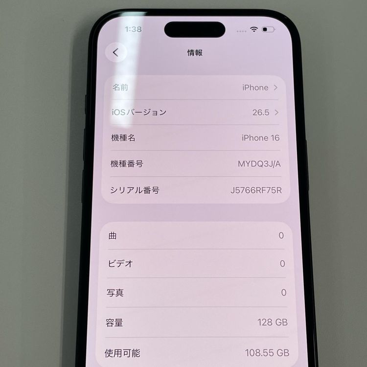 iPhone 16 128GB �֥�å� SIM���å������