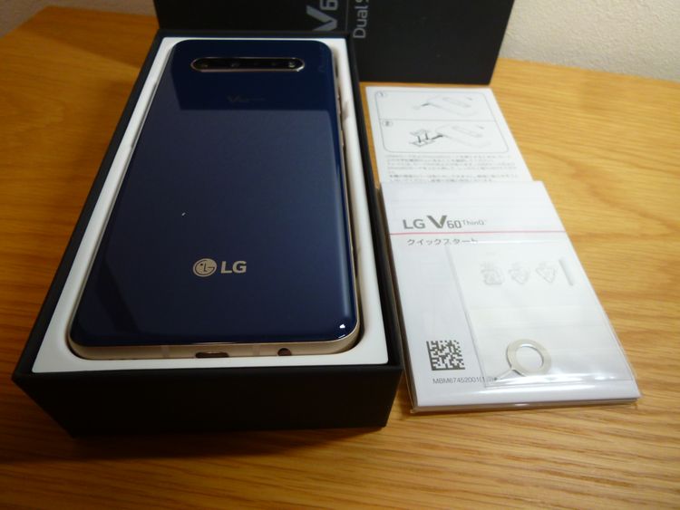 SoftBankڶ˾ʡȽ꡻simե꡼ LG V60 ThinQ