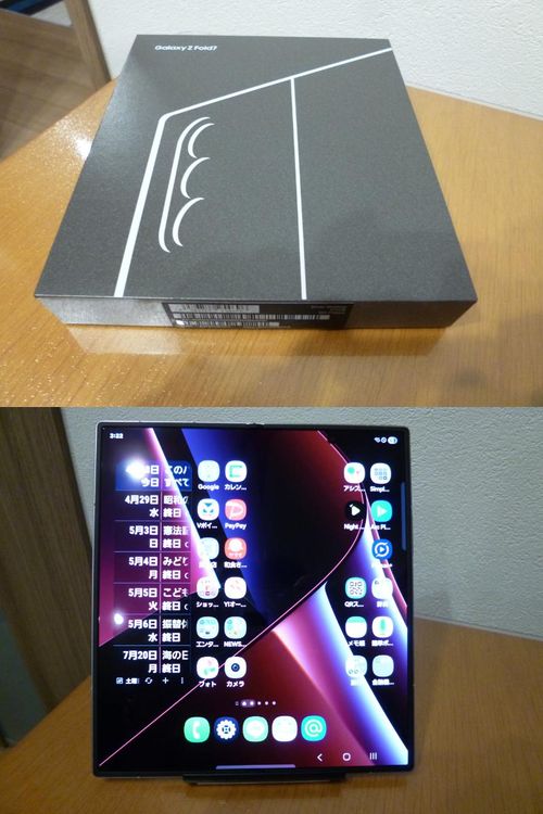 ���ʡ�512GB��ǥ�� Galaxy Z Fold7 �ڹ����ǡ�