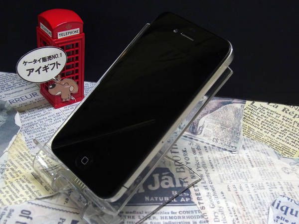 SIM�ե꡼������ iPhone4 32GB ���� ����̵�� #1195 ����� ������
