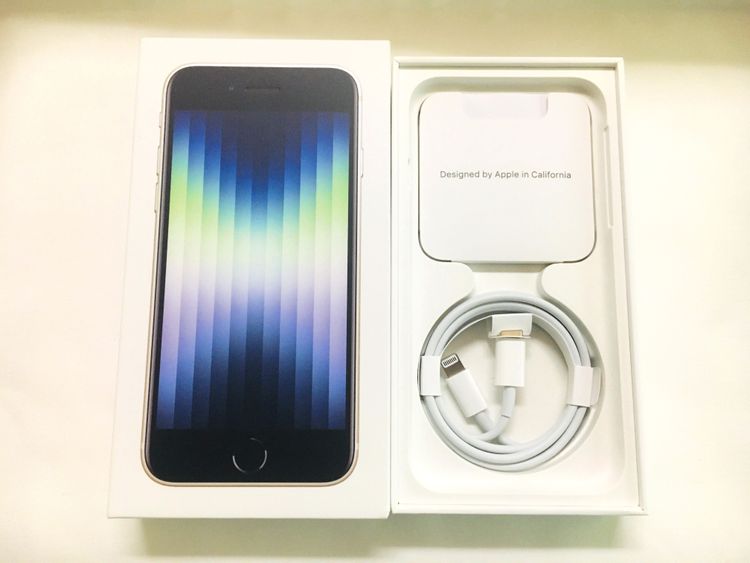 ��̤�����ʡ�iPhoneSE3 64GB Starlight SIM�ե꡼ ��°�ʴ�����63