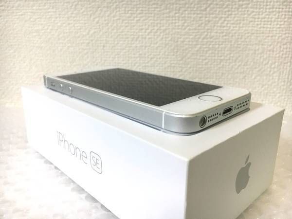 ムスビー｜美品 電池94％ iPhoneSE 64GB Silver【iPhone SE SIMフリー 