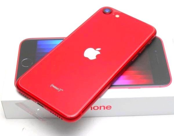 ムスビー｜【未使用品】iPhoneSE3 128GB Red SIMフリー 付属品完備 58 