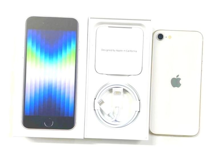 ��̤�����ʡ�iPhoneSE3 128GB �������饤�� SIM�ե꡼ ��°�ʴ�����69