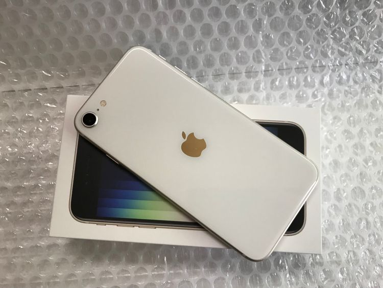 【新品 未使用】iPhone SE3 128GB スターライト ムスビー｜未使用品 電池100％ iPhoneSE3 128GB スターライト SIM
