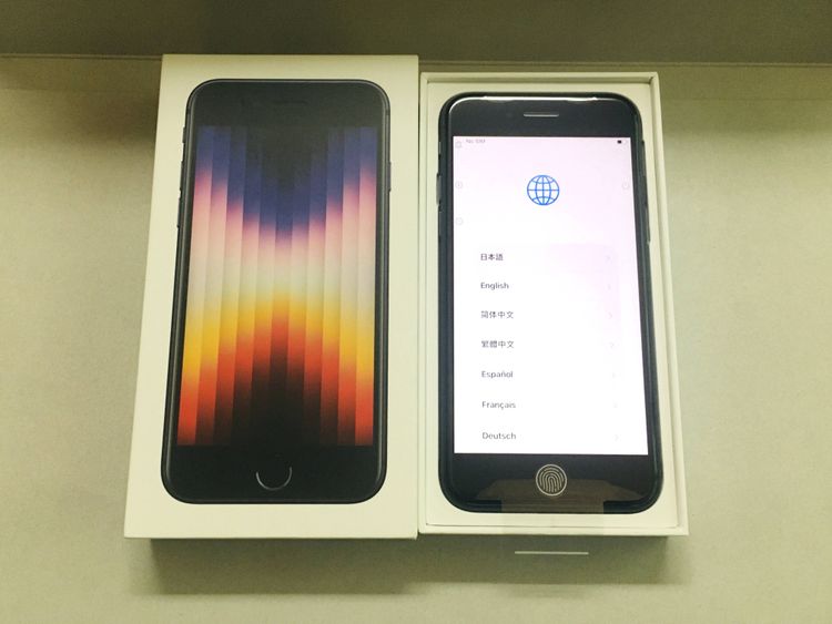 ̤������ iPhoneSE3 64GB Midnight SIM�ե꡼ ��°�ʴ��� 124