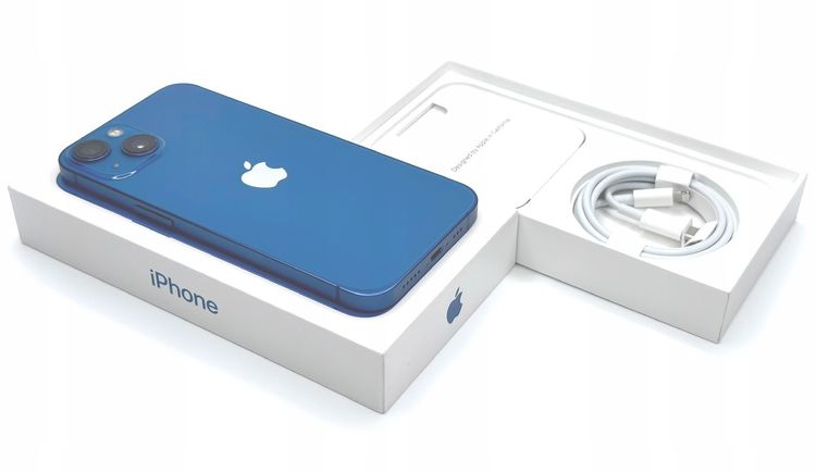 ̤������ Apple�ݾ��� iPhone13 mini 128GB �֥롼 SIM�ե꡼ 121