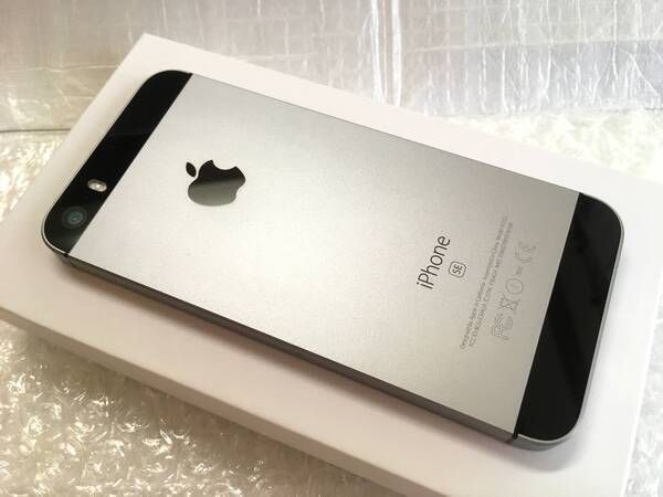 ムスビー｜超美品 電池100％ iPhoneSE 32GB Space Gray SIMフリー 