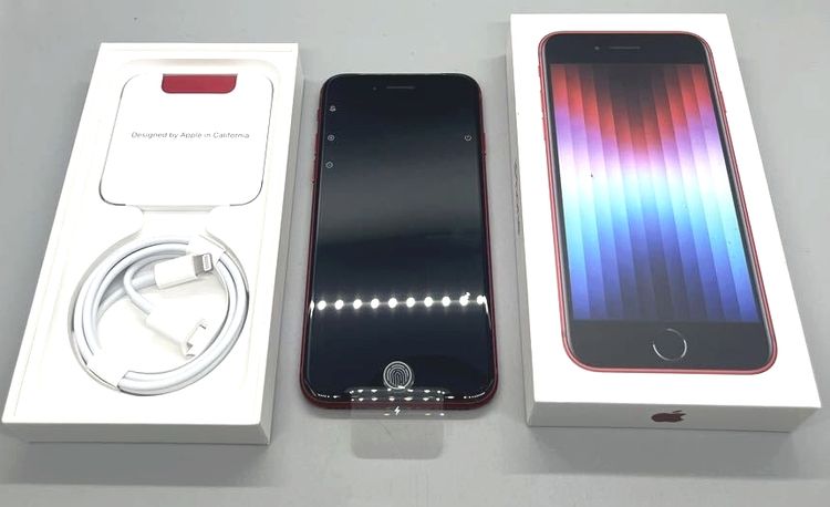 ̤ 100 iPhoneSE3 64GB RED SIMե꡼ °ʴ 91