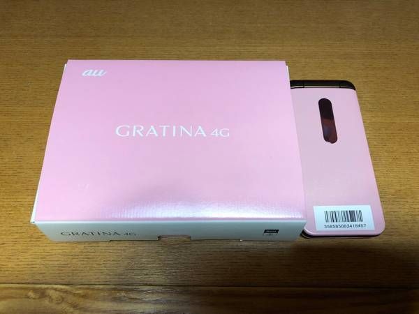 au by KDDI GRATINA 4G KFY31ۥԥPINK SIMåѤ