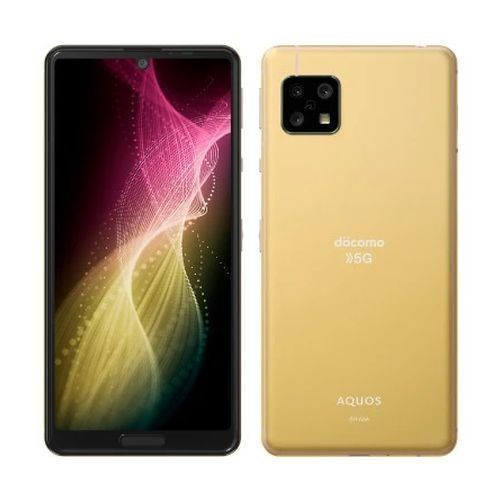 ムスビー｜【らいぶshop】AQUOS sense5G SH-53A イエローゴールド 