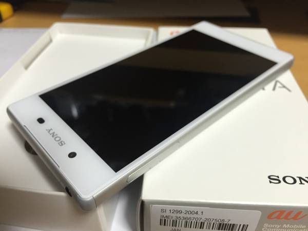Au Xperia Z5 SOV32 �� ����� Ƚ�ꢤ