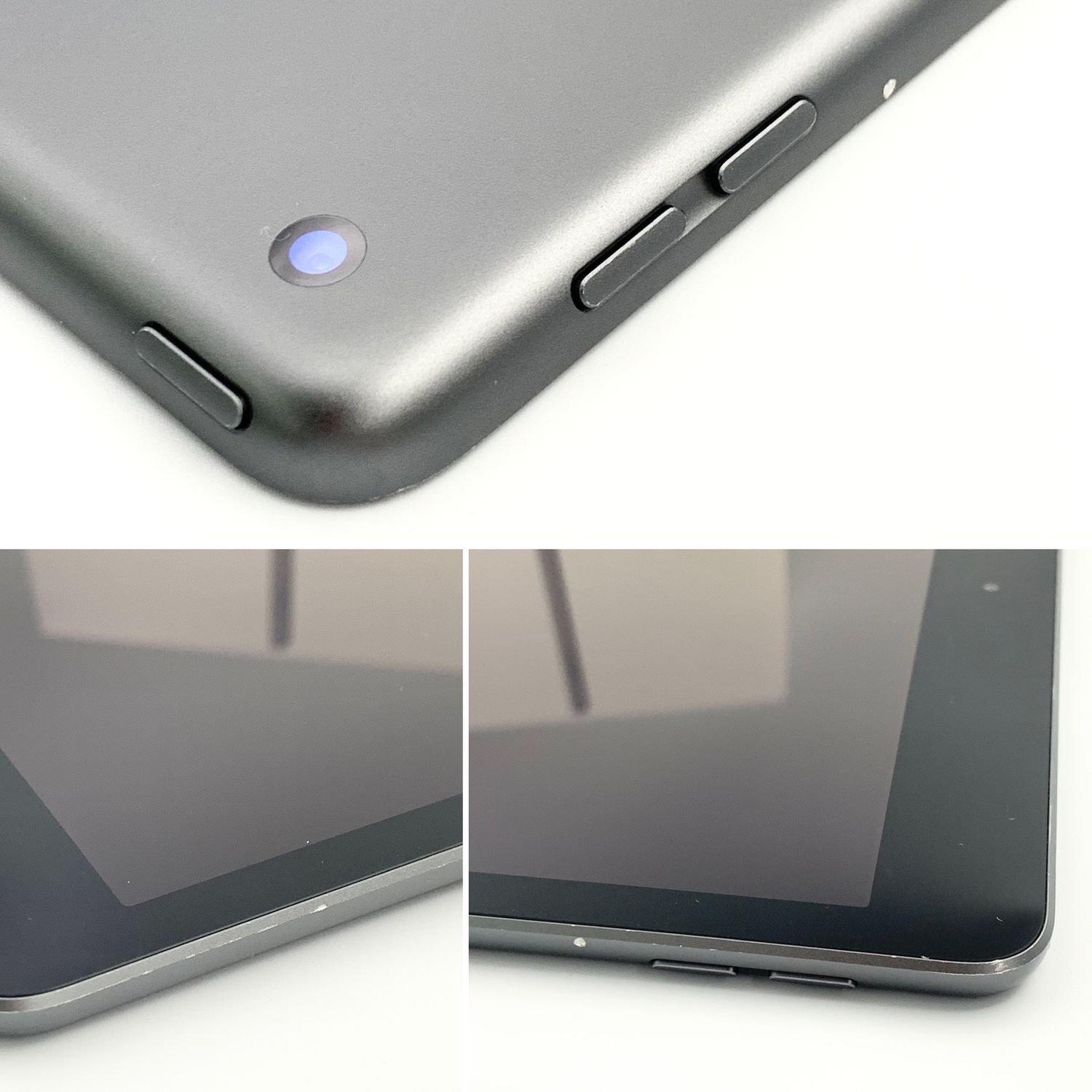 Apple iPad 第7世代　スペースグレイ　本体 箱 付属品未使用　極美品 ムスビー｜中古 iPad 7世代 Wi-Fi 128GB スペースグレイ【iPad