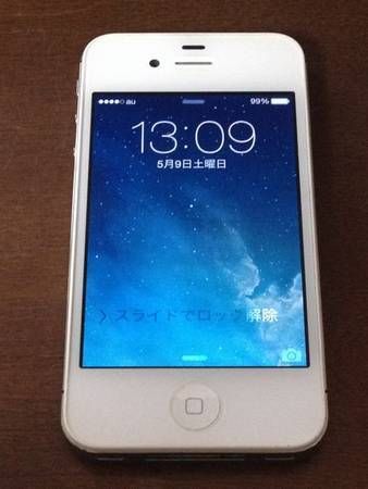  au iphone4s 32GB 饱simȤޤ ޤ