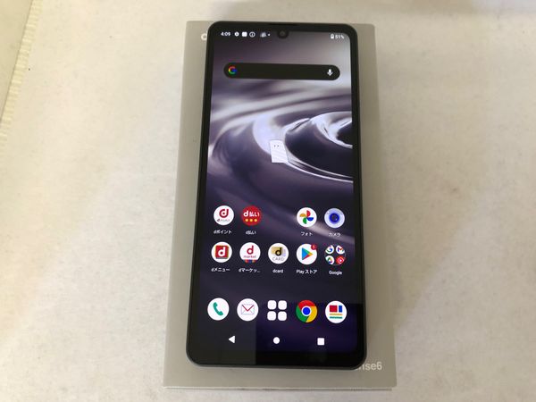 ムスビー|♪SIMフリー docomo AQUOS sense6 SH-54B ブラック