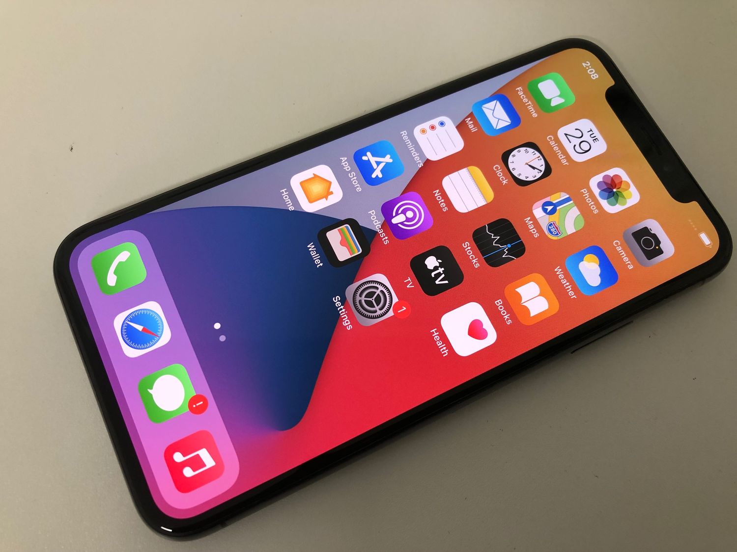 ムスビー｜♪SIMロック解除済 au iPhone X 256GB グレー 中古品 