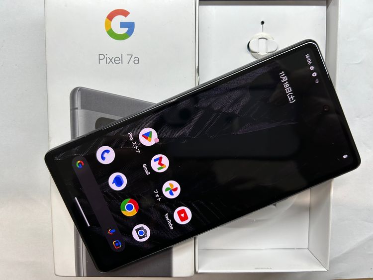 ムスビー｜♪SIMフリー Google Pixel 7a 128GB チャコール 美品 