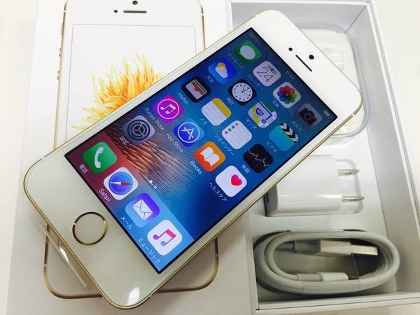 ムスビー｜♪即日発送 docomo iPhone SE 16GB ゴールド 未使用品 