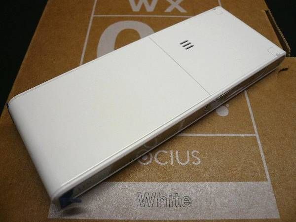 ムスビー｜新品！WILLCOM ウィルコム SOCIUS☆WX01S ホワイト/U33734 