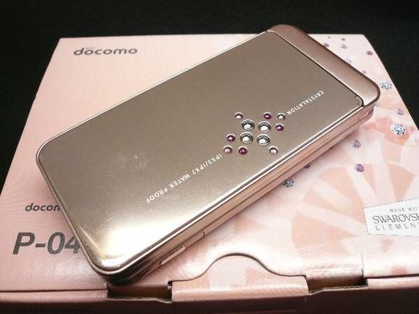ムスビー｜docomoドコモ 防水ワンセグおサイフ☆P-04C ピンクゴールド 